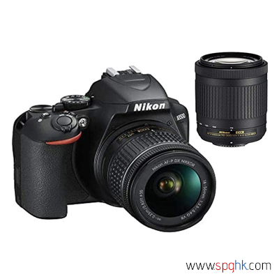 Nikon D3500 DX-Format DSLR Two Lens Kit with AFP DX Nikkor 18-55mm Kwun Tong, Kowloon, Hong Kong