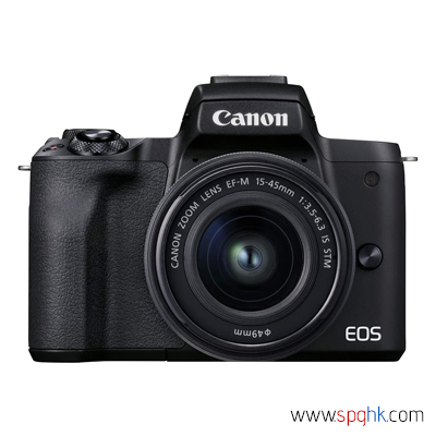 Canon EOS M50 Mark II (Black) + EF-M 15-45mm and EF-M 55-200mm is STM Bundle Kwun Tong, Kowloon, Hong Kong